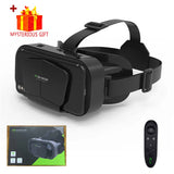 VR Glasses 3D Virtual Reality Headset Devices Helmet Lenses Goggles Smart for Smartphones Phone Cell Mobile Game Viar Viewer Set